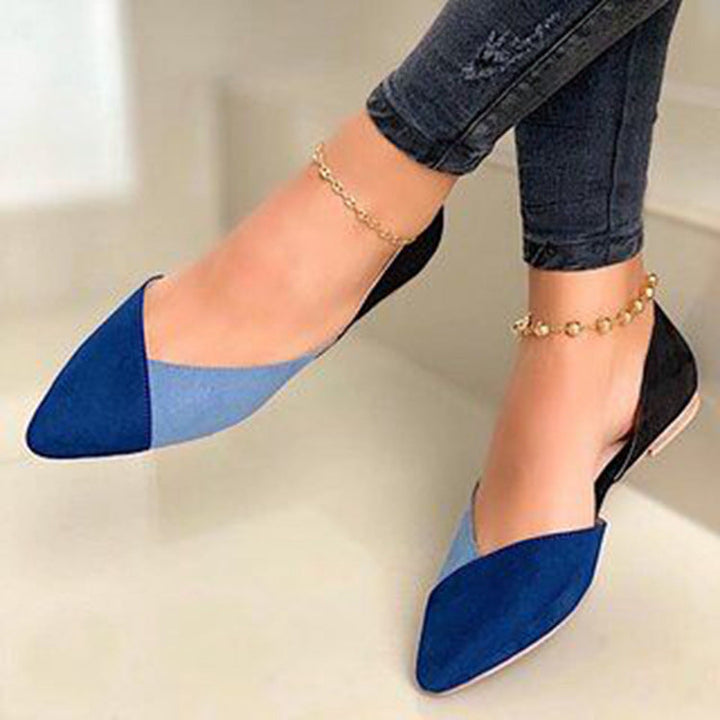 Keely - Premium Pointed-Toe Flats