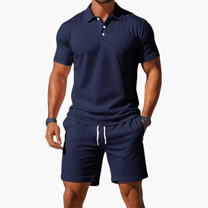 Damian - Breathable Polo Set