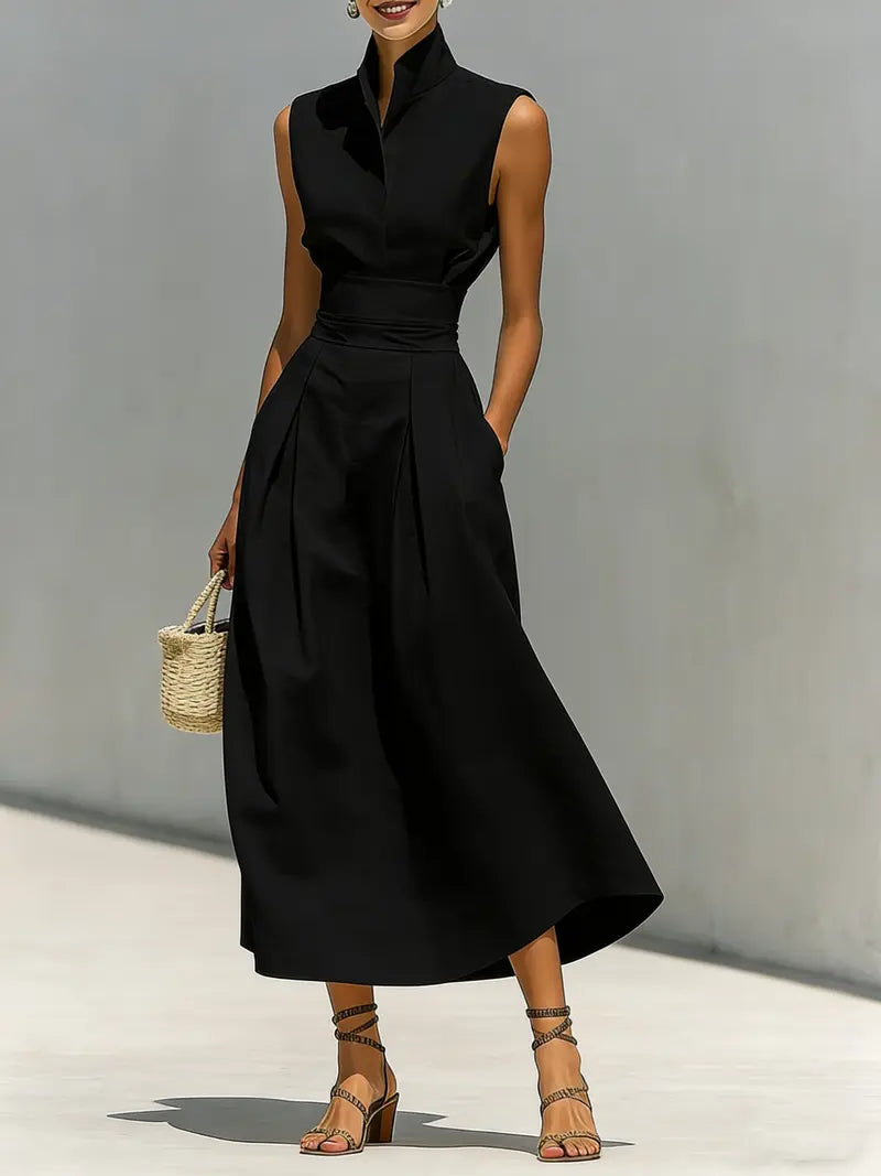 Kiera - Structured Midi Dress