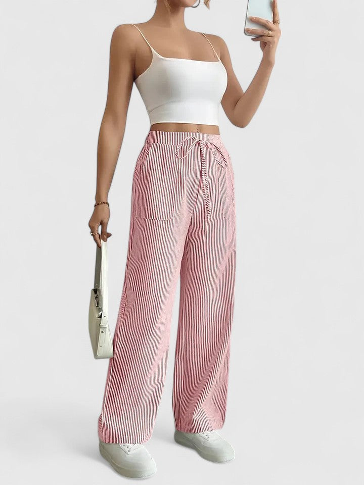 Chelsea - Soft-Touch Drawstring Trousers