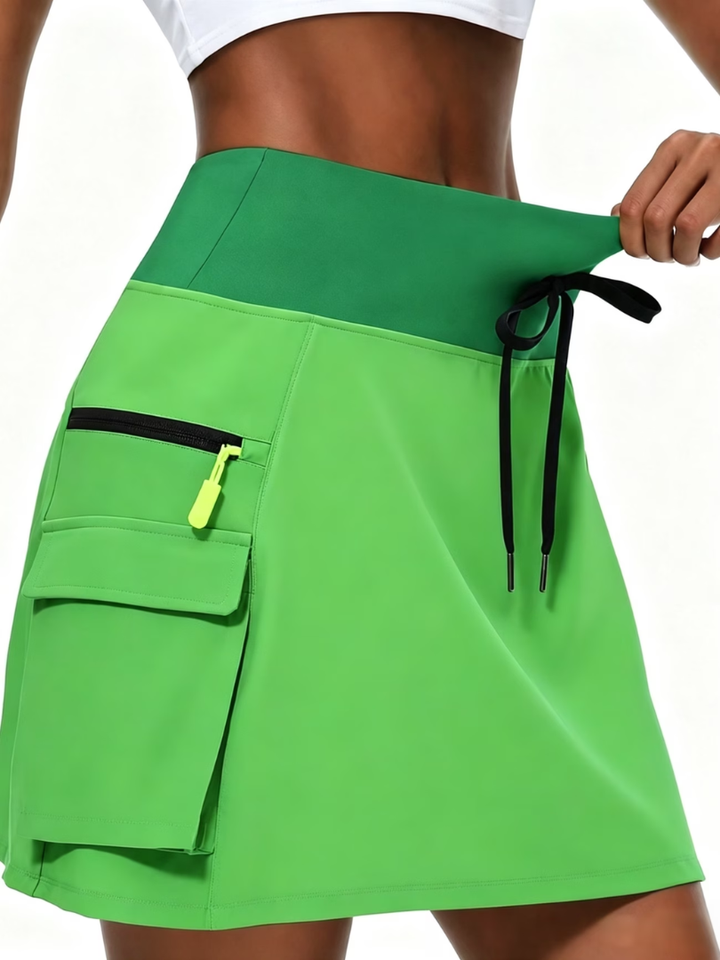 Amina - Performance High-Waist Skort