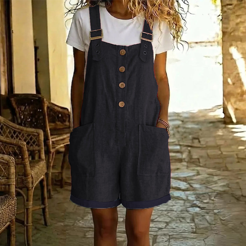 Kiara - Lightweight Utility Jumpsuit