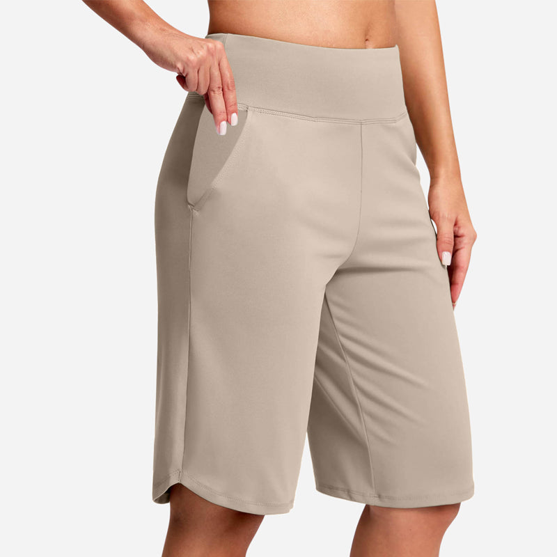 Kendall - High Waist Pocket Biker Shorts