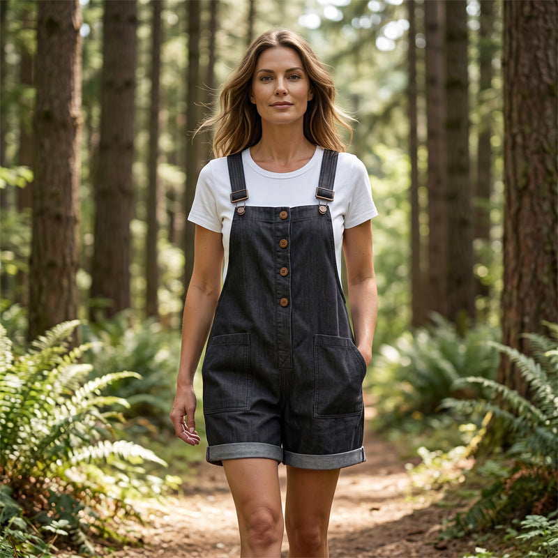 Kiara - Lightweight Utility Jumpsuit