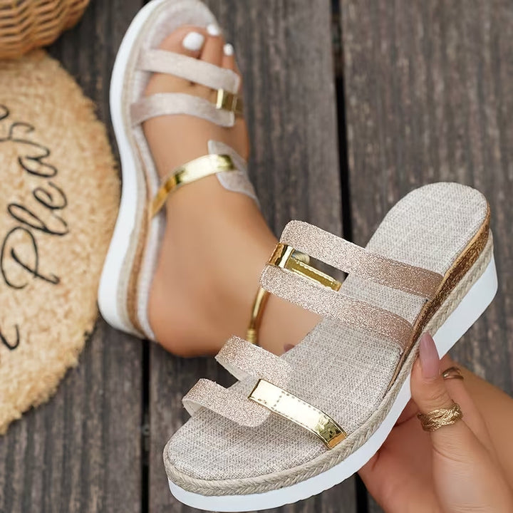 Lindsey - Orthopedic Platform Sandals