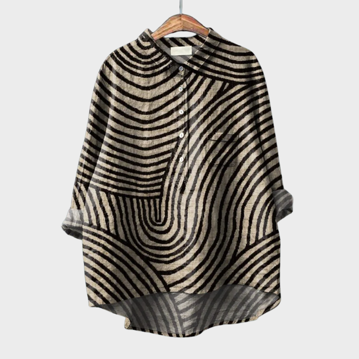 Primrose - Artful Long-Sleeve Blouse