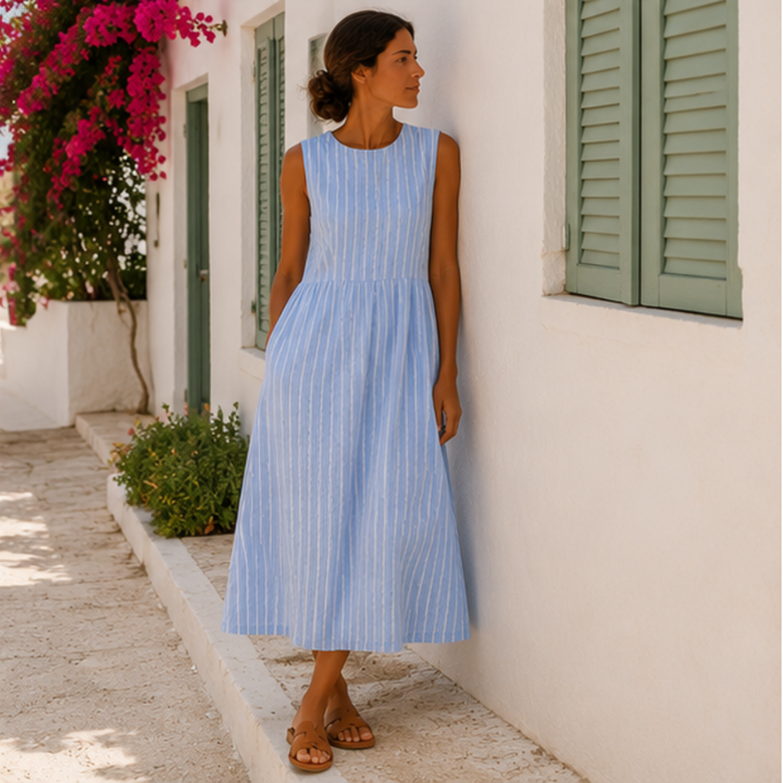 Natasha - Lightweight Striped Dress