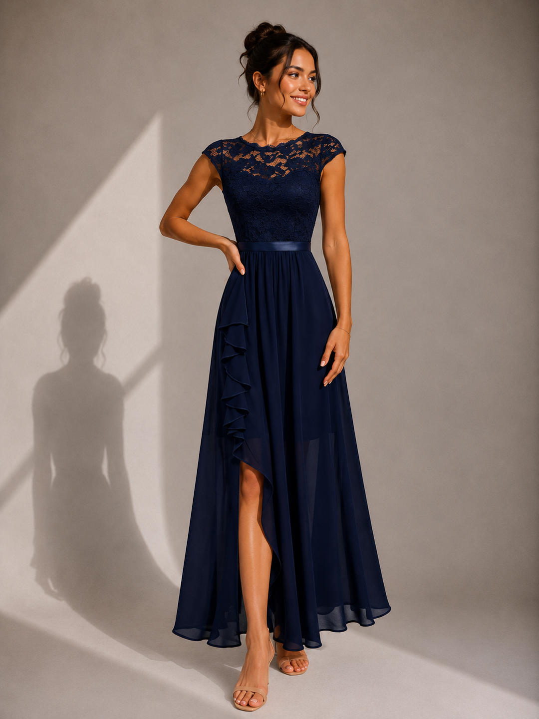 Capri - Elegant A-Line Maxi Dress