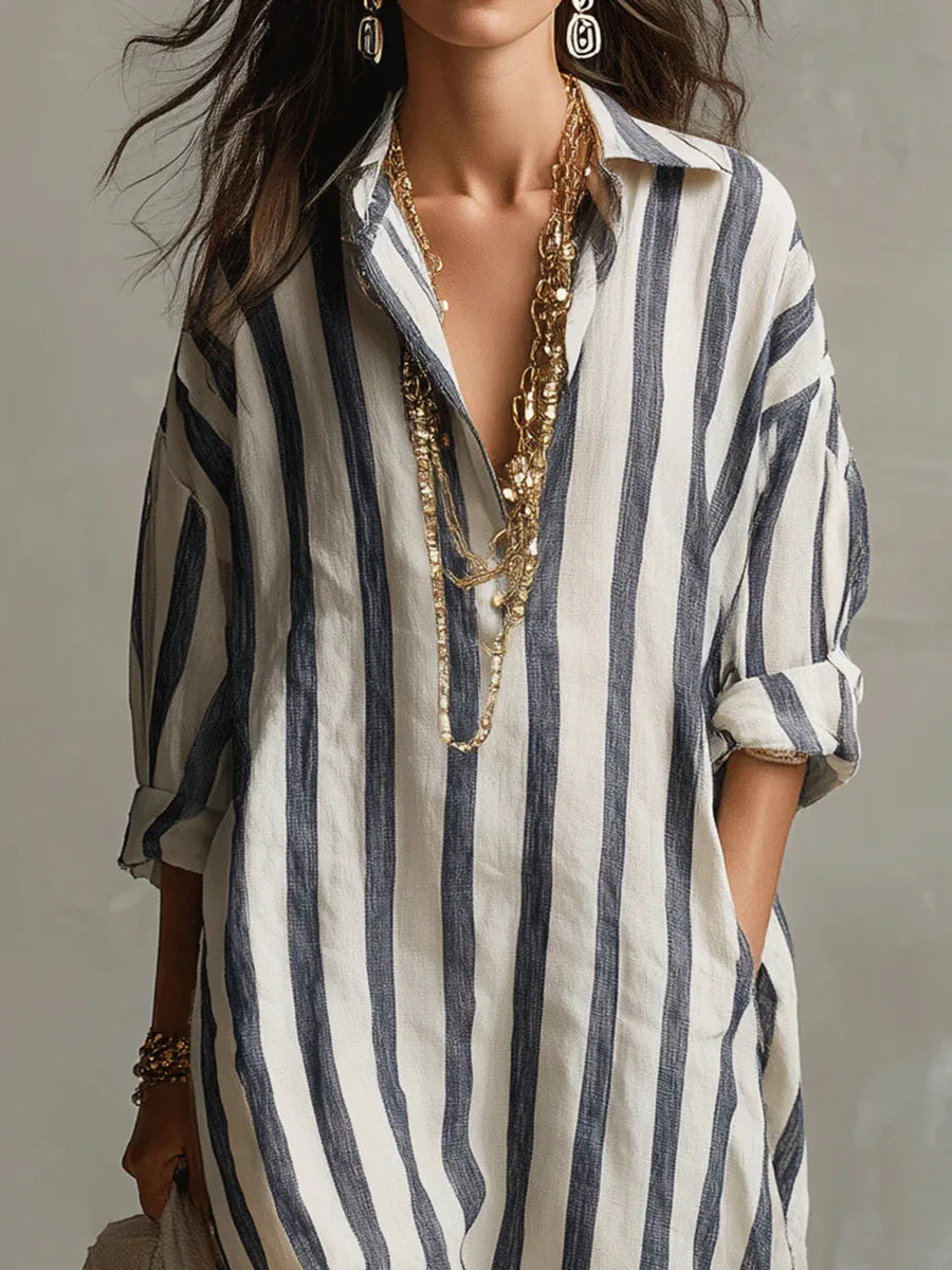 Heidi - Breezy Shirt Dress