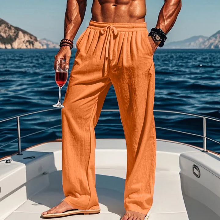 Pierce - Breezy Drawstring Trousers