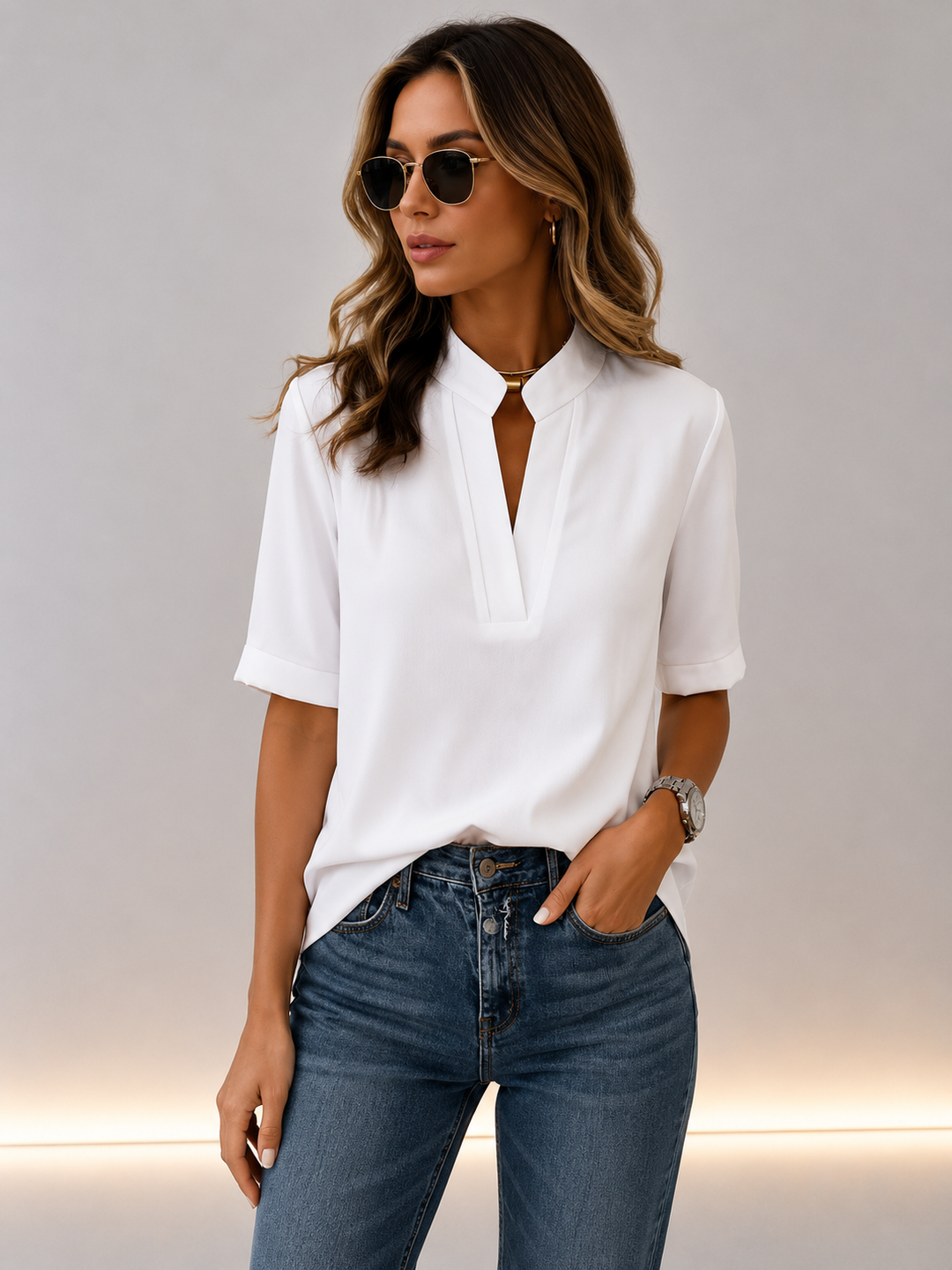 Lucy - Soft-Touch Relaxed Shirt